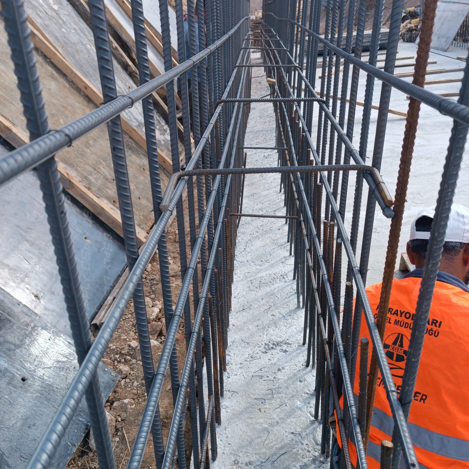 Betonarme perde donatısı uygulama detayı